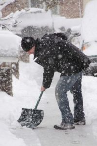 Snow-shoveling