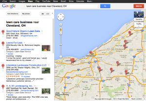 Here's a Tip: Set Google Search to Map to search your area for businesses like your idea.