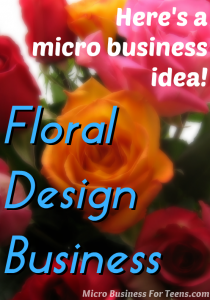 Here's an idea! Start a floral design business just like William Lynch of Lynch Design Florist did.