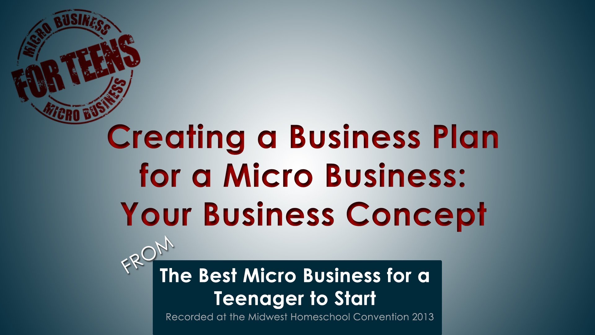 Creating a Business Plan for Your Micro Business – Your Business Concept