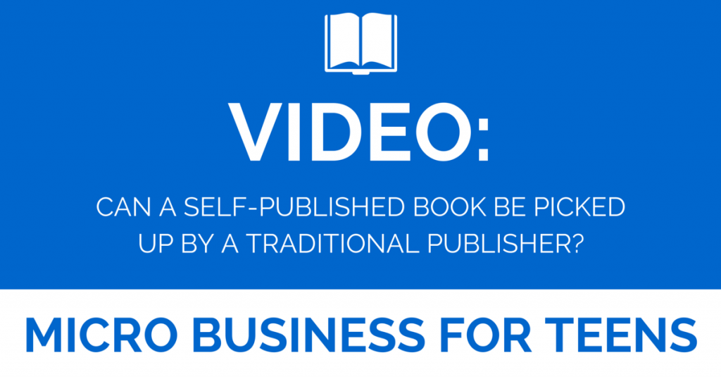 Video Can A Self Published Author Be Picked Up By a Traditional Publisher?